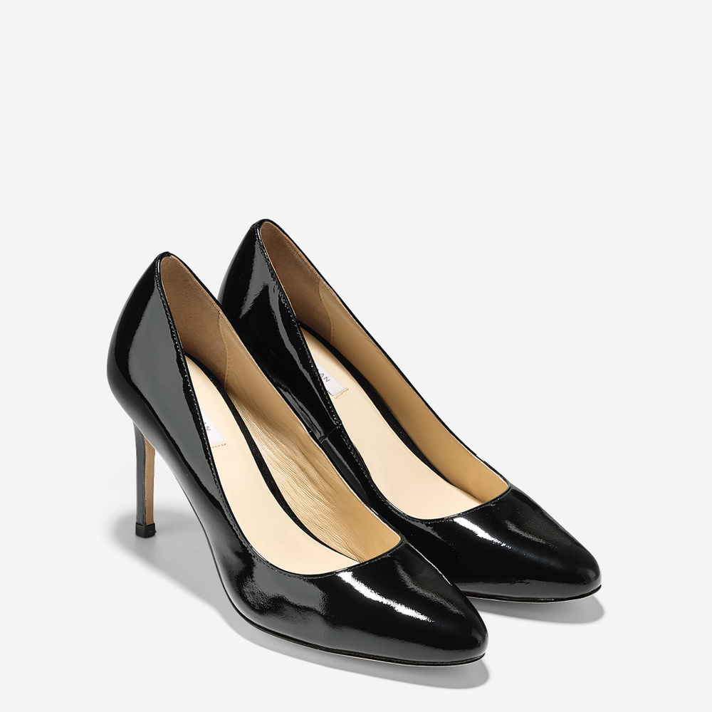 Cole Haan Bethany Pump 85mm Almond Toe black
